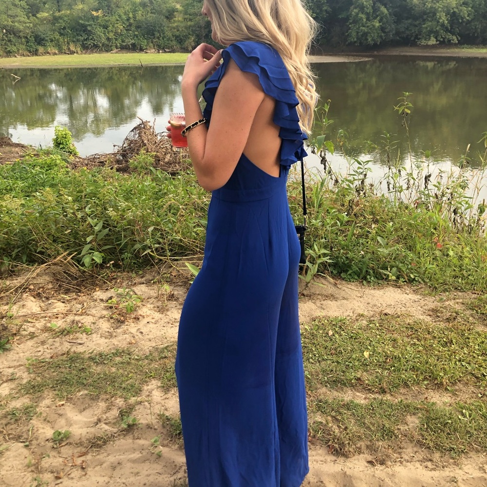 Lulu’s wide leg jumpsuit